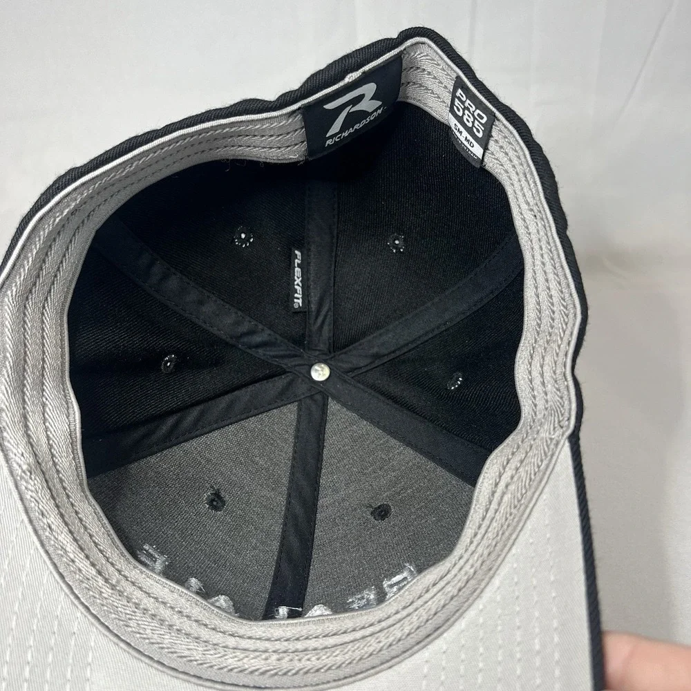 Real Ale Brewery Blanco Texas Cap Hat Black‎ FlexFit Brewing Small Medium Beer